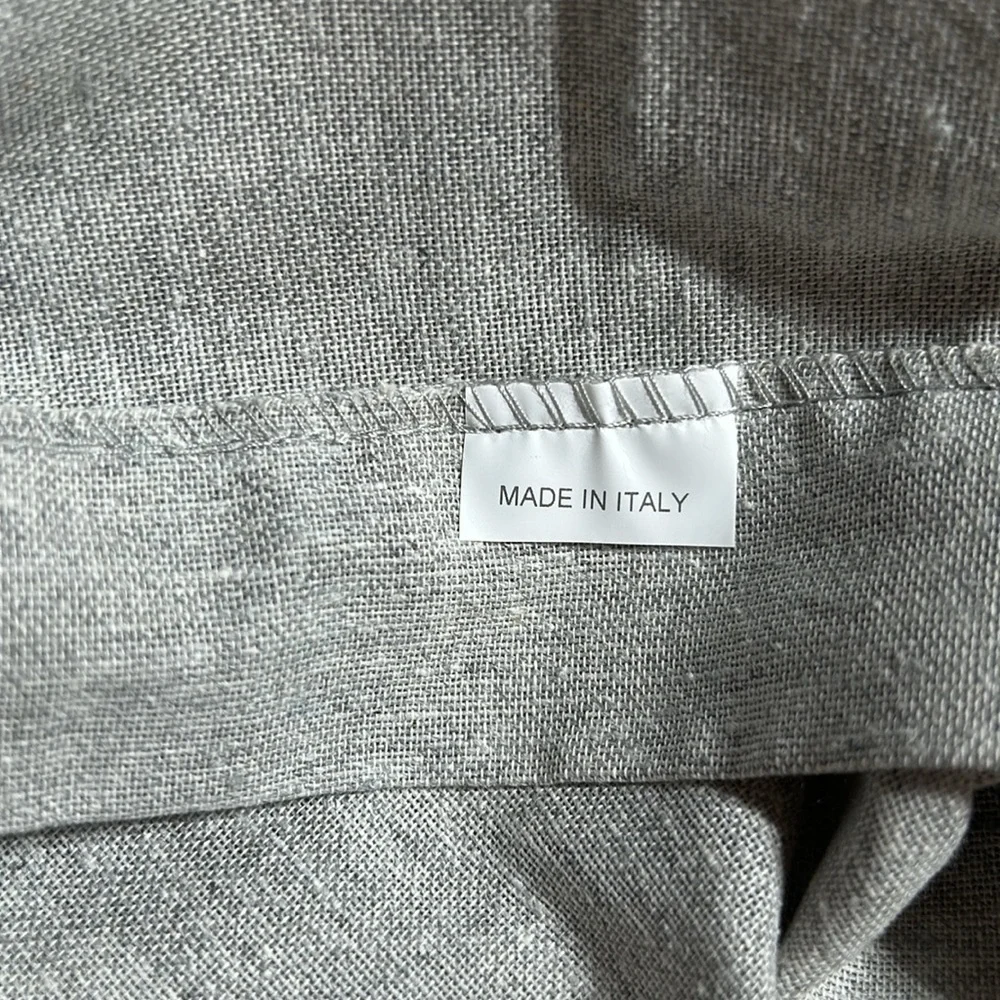 Brunello Cucinelli Linen Garment Bag Size‎ 24”w x 38” h